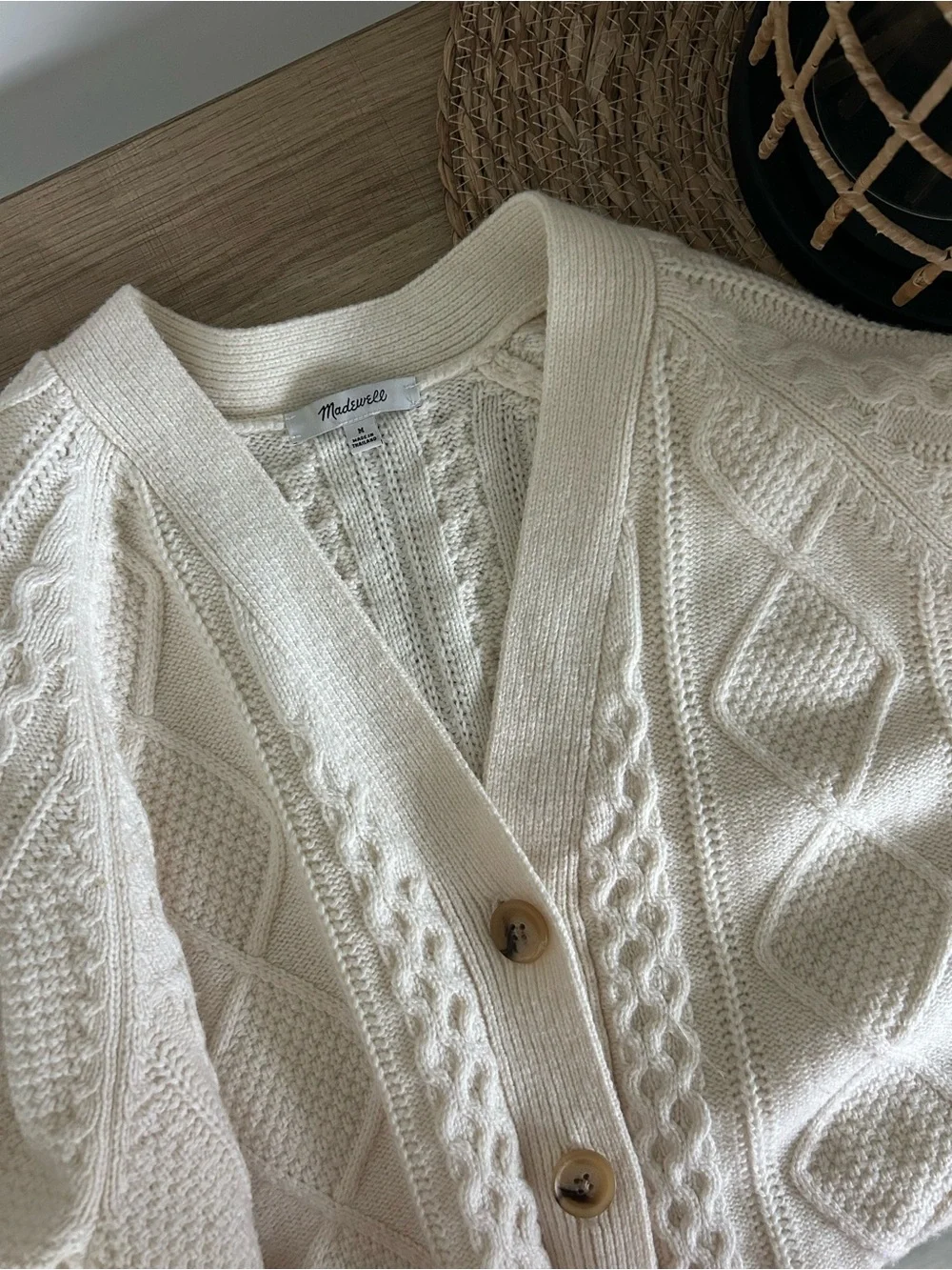 Madewell Cropped Cardigan - Picture 4 of 12
